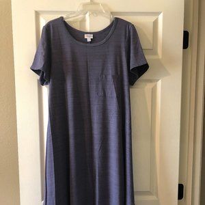LulaRoe Carly dress, size L